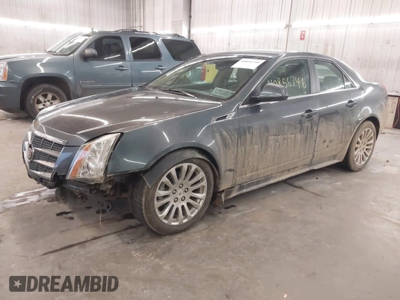 2011 Cadillac CTS Premium with VIN 1G6DS5ED9B0107719, listed as a IAAI auction lot 40856746 with 155,948 mi miles. Bid and sale history available at carsss.com. Image 2.