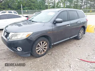 2013 Nissan Pathfinder SL with VIN 5N1AR2MM3DC665977, listed as a IAAI auction lot 42476560 with 242,660 mi miles and . Bid and sale history available at DreamBid. Image 2.