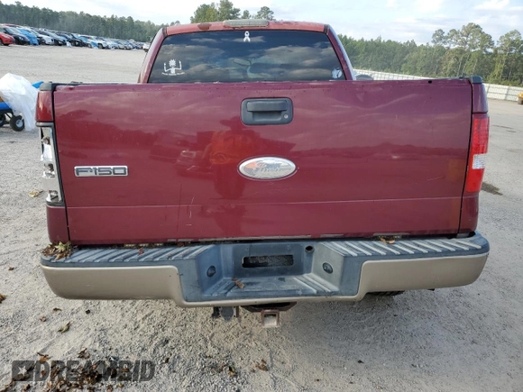 2004 Ford F-150 XLT with VIN 1FTPW12594KB91147, listed as a Copart auction lot 72453494 with Not Provided miles and Clean Title. Bid and sale history available at DreamBid. Image 6.