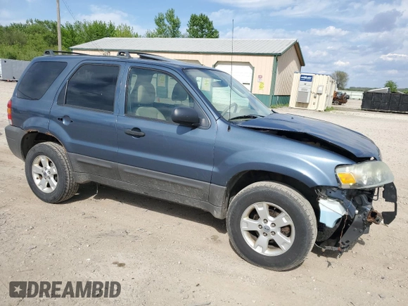 2006 Ford Escape XLT with VIN 1FMCU03196KA23467, listed as a Copart auction lot 56059295 with 162,314 mi miles and Salvage title. Bid and sale history available at DreamBid. Image 4.