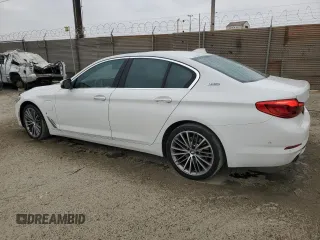 2018 BMW 5 Series 530e with VIN WBAJA9C51JG623288, listed as a Copart auction lot 52422925 with 137,612 mi miles and Clean title. Bid and sale history available at DreamBid. Image 2.