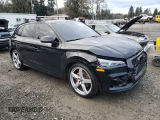 2020 Audi SQ5 Premium Plus with VIN WA1B4AFY6L2053207, listed as a Copart auction lot 82851853 with 50,085 mi miles and . Bid and sale history available at DreamBid. Image 4.
