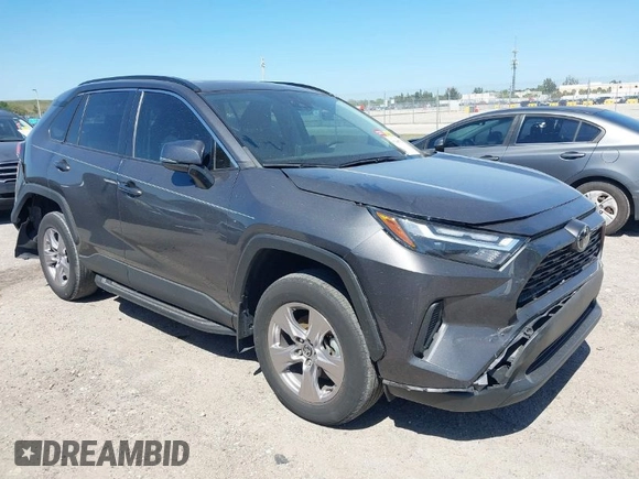 2023 Toyota RAV4 XLE with VIN 2T3W1RFV2PW250599, listed as a IAAI auction lot 41738576 with 40,111 mi miles. Bid and sale history available at carsss.com. Image 1.