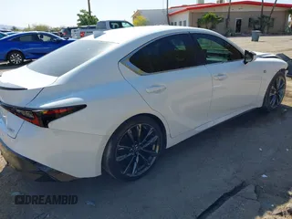 2021 Lexus IS with VIN JTHGZ1B20M5039154, listed as a IAAI auction lot 41978368 with 57,839 mi miles. Bid and sale history available at carsss.com. Image 4.