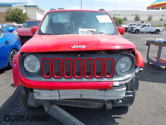 2017 Jeep Renegade Altitude with VIN ZACCJBBH6HPF29631, listed as a IAAI auction lot 42028656 with 85,944 mi miles and . Bid and sale history available at DreamBid. Image 13.