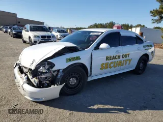 2012 Chevrolet Impala Police Police with VIN 2G1WD5E39C1325391, listed as a Copart auction lot 88652345 with 0 mi miles and Salvage Title. Bid and sale history available at carsss.com. Image 1.
