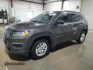 2020 Jeep Compass Sport with VIN 3C4NJCAB0LT198736, listed as a Copart auction lot 54591435 with 116,504 mi miles and Clean title. Bid and sale history available at DreamBid. Image 1.