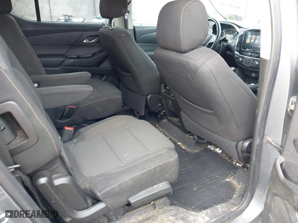 2018 Chevrolet Traverse LT Cloth with VIN 1GNERGKW6JJ224916, listed as a IAAI auction lot 41627315 with 180,639 mi miles. Bid and sale history available at carsss.com. Image 8.