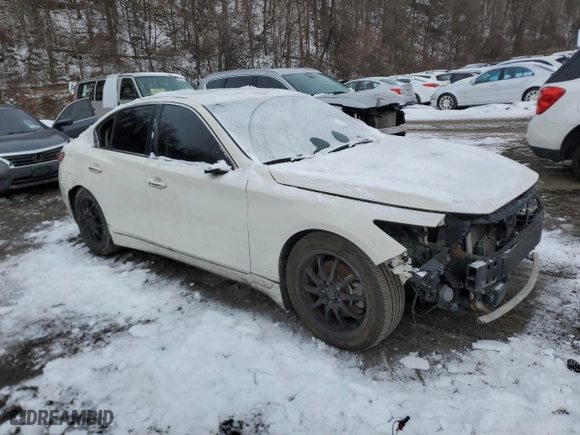 2019 Infiniti Q50 3.0t LUXE with VIN JN1EV7AP6KM519354, listed as a Copart auction lot 44711595 with 34,342 mi miles and Salvage Title. Bid and sale history available at carsss.com. Image 4.