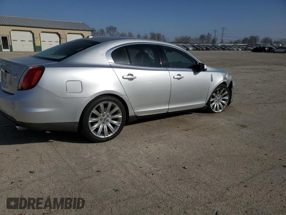 2010 Lincoln MKS EcoBoost with VIN 1LNHL9FT6AG612143, listed as a Copart auction lot 49469855 with 154,310 mi miles and Salvage Title. Bid and sale history available at DreamBid. Image 3.
