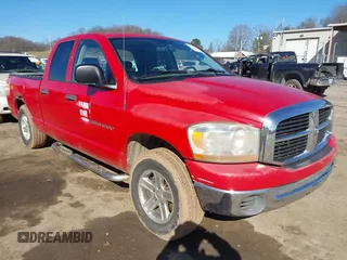 2006 Dodge 1500 SLT with VIN 1D7HU18N76J221519, listed as a IAAI auction lot 41819796 with 146,472 mi miles. Bid and sale history available at carsss.com. Image 1.