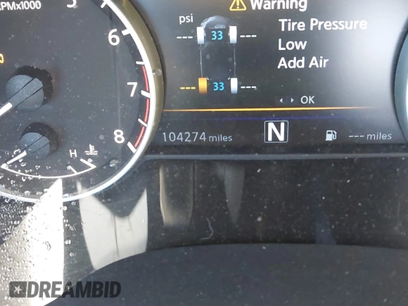 2016 Nissan Maxima SV with VIN 1N4AA6AP7GC435032, listed as a IAAI auction lot 41613039 with 104,274 mi miles and . Bid and sale history available at DreamBid. Image 16.