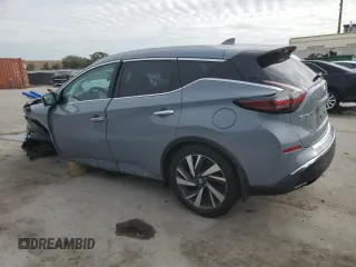 2022 Nissan Murano SL with VIN 5N1AZ2CJXNC117631, listed as a Copart auction lot 89268255 with 8,958 mi miles and Salvage Title. Bid and sale history available at carsss.com. Image 2.