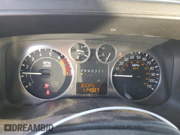 2006 Hummer H3 with VIN 5GTDN136168317572, listed as a Copart auction lot 83262874 with 114,887 mi miles and Salvage Title. Bid and sale history available at DreamBid. Image 9.