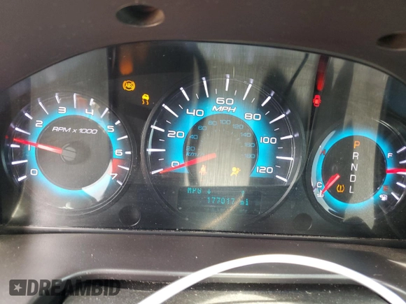 2012 Ford Fusion SE with VIN 3FAHP0HA6CR104918, listed as a Copart auction lot 57497295 with 177,017 mi miles and Salvage title. Bid and sale history available at DreamBid. Image 9.