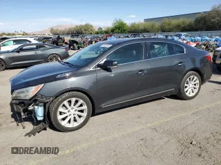 2014 Buick LaCrosse Leather с VIN 1G4GB5GR9EF302820, выставлен на аукционе Copart как лот 54957345 с пробегом 47 724 миль миль и Списание • Salvage title. История ставок и продаж доступна на DreamBid. Изображение 1.