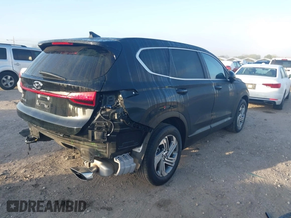 2023 Hyundai Santa Fe SE with VIN 5NMS14AJ0PH501288, listed as a IAAI auction lot 41542048 with 13,511 mi miles. Bid and sale history available at carsss.com. Image 4.