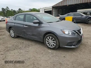 2019 Nissan Sentra SV with VIN 3N1AB7AP7KL626396, listed as a Copart auction lot 51130995 with 93,772 mi miles and Salvage Title. Bid and sale history available at carsss.com. Image 4.