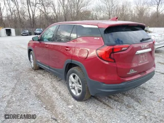 2018 GMC Terrain SLE with VIN 3GKALMEV3JL295496, listed as a IAAI auction lot 41361329 with 93,180 mi miles. Bid and sale history available at carsss.com. Image 3.