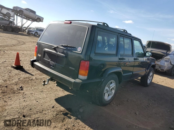 2001 Jeep Cherokee Sport with VIN 1J4FF58S71L540211, listed as a Copart auction lot 87089444 with 190,711 mi miles and Clean title. Bid and sale history available at DreamBid. Image 3.