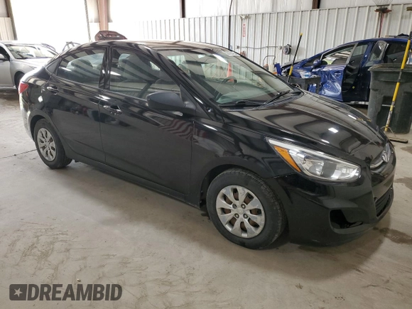 2016 Hyundai Accent SE with VIN KMHCT4AE4GU122185, listed as a Copart auction lot 53192425 with 224,861 mi miles and Clean Title. Bid and sale history available at carsss.com. Image 4.