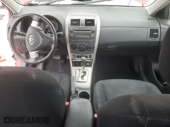 2010 Toyota Corolla with VIN 1NXBU4EE9AZ370913, listed as a Copart auction lot 45695665 with Not provided miles and Salvage title. Bid and sale history available at DreamBid. Image 8.