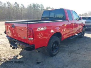 2001 Ford F-150 XL with VIN 1FTRX18L81NB05218, listed as a IAAI auction lot 41689044 with 160,389 mi miles. Bid and sale history available at carsss.com. Image 4.