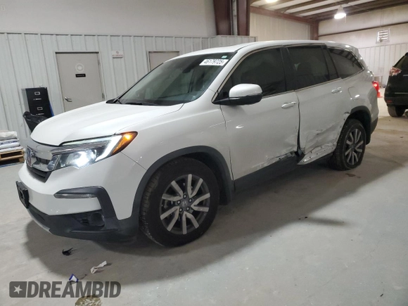 2020 Honda Pilot EX-L with VIN 5FNYF5H50LB016462, listed as a Copart auction lot 46179725 with 99,599 mi miles and Salvage Title. Bid and sale history available at carsss.com. Image 1.