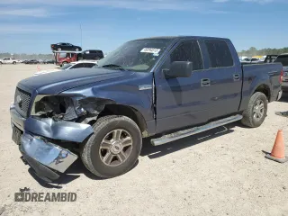 2006 Ford F-150 XLT with VIN 1FTPW12596KB31050, listed as a Copart auction lot 49294815 with 193,584 mi miles and Salvage Title. Bid and sale history available at carsss.com. Image 1.