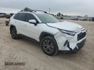 2024 Toyota RAV4 Hybrid XLE Premium with VIN JTMB6RFV6RJ054408, listed as a Copart auction lot 52120745 with 2,961 mi miles and Salvage Title. Bid and sale history available at DreamBid. Image 4.