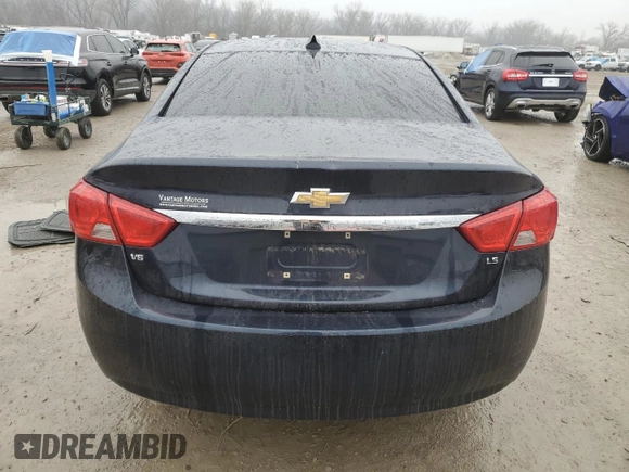 2017 Chevrolet Impala LS with VIN 1G11X5S33HU111286, listed as a Copart auction lot 42824645 with 171,388 mi miles and Salvage title. Bid and sale history available at DreamBid. Image 6.