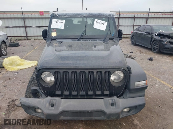 2021 Jeep Wrangler 80th Anniversary with VIN 1C4GJXAN0MW669192, listed as a IAAI auction lot 41465445 with 74,506 mi miles and . Bid and sale history available at DreamBid. Image 13.