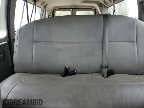 2008 Ford Econoline Passenger XL with VIN 1FBSS31L58DA91854, listed as a Copart auction lot 55474115 with 388,178 mi miles and Salvage title. Bid and sale history available at DreamBid. Image 10.