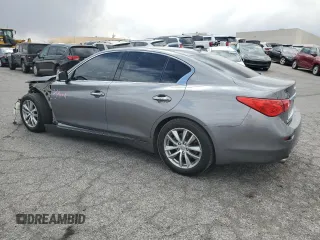 2017 Infiniti Q50 3.0t Premium with VIN JN1EV7AP3HM734425, listed as a Copart auction lot 51866275 with 160,813 mi miles and Salvage Title. Bid and sale history available at carsss.com. Image 2.