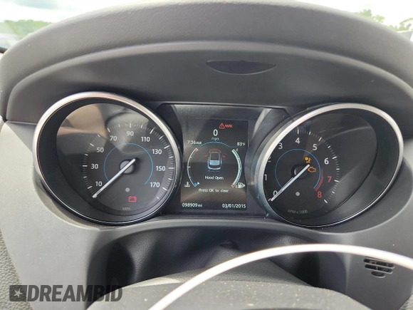2017 Jaguar F-Pace 35t Premium with VIN SADCJ2BV5HA069243, listed as a Copart auction lot 63555645 with 98,909 mi miles and Salvage title. Bid and sale history available at DreamBid. Image 9.
