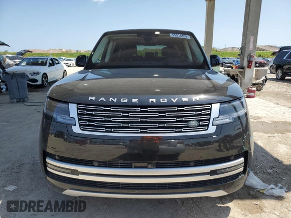 2023 Land Rover Range Rover with VIN SALK1BE72PA033361, listed as a Copart auction lot 55916455 with 37,877 mi miles and Salvage Title. Bid and sale history available at DreamBid. Image 5.