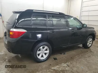 2010 Toyota Highlander with VIN 5TDBK3EH5AS024439, listed as a Copart auction lot 60076265 with 155,295 mi miles and Salvage title. Bid and sale history available at DreamBid. Image 3.