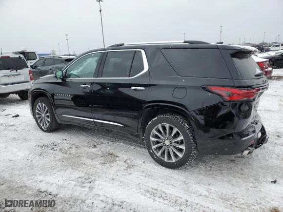 2023 Chevrolet Traverse Premier with VIN 1GNEVKKW1PJ317737, listed as a Copart auction lot 88219715 with 24,720 mi miles and Salvage Title. Bid and sale history available at carsss.com. Image 2.