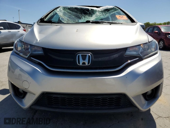 2015 Honda Fit EX-L with VIN 3HGGK5H83FM778610, listed as a Copart auction lot 52918845 with 107,871 mi miles and Salvage Title. Bid and sale history available at carsss.com. Image 5.