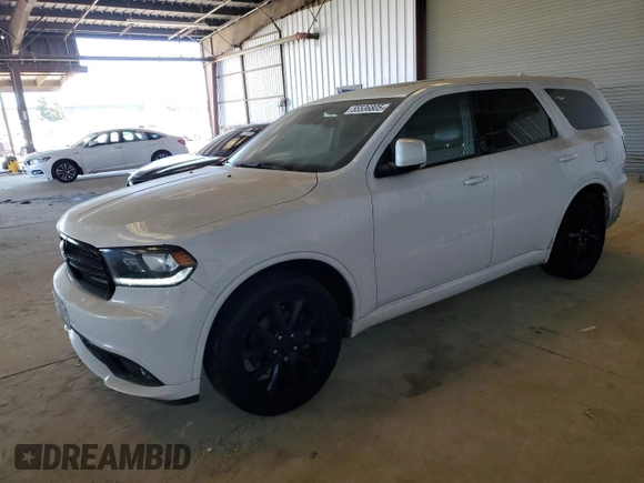 2017 Dodge Durango R/T with VIN 1C4SDJCT1HC791108, listed as a Copart auction lot 55536805 with 160,046 mi miles and Clean Title. Bid and sale history available at DreamBid. Image 1.