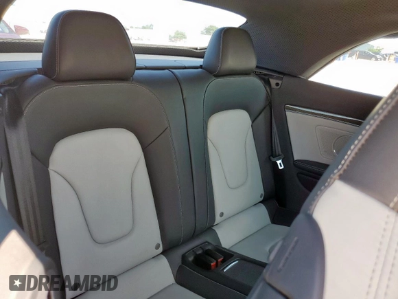 2014 Audi S5 Premium Plus z VIN WAUCGAFH4EN011327, wystawiony jako Copart lot #57396105 z przebiegiem 69 048 mil mil oraz Szkoda całkowita • Salvage title. Historia ofert i sprzedaży dostępna na DreamBid. Obrazek 10.