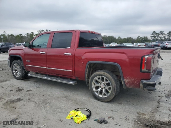 2018 GMC Sierra 1500 SLT with VIN 3GTU2NEC4JG636414, listed as a Copart auction lot 46074885 with 189,337 mi miles and Salvage Title. Bid and sale history available at carsss.com. Image 2.