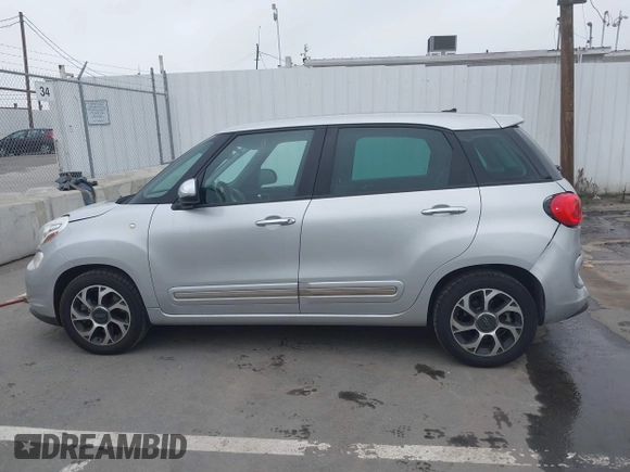 2014 FIAT 500L Lounge with VIN ZFBCFACH8EZ005035, listed as a IAAI auction lot 41824368 with 80,914 mi miles and . Bid and sale history available at DreamBid. Image 14.