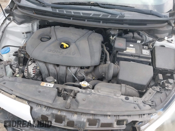 2015 Kia Forte LX with VIN KNAFK4A66F5407229, listed as a IAAI auction lot 41865696 with 124,232 mi miles. Bid and sale history available at carsss.com. Image 10.