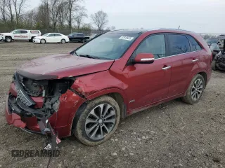2014 Kia Sorento SX Limited z VIN 5XYKWDA74EG466235, wystawiony jako Copart lot #52910925 z przebiegiem 193 947 mil mil oraz Szkoda całkowita • Salvage title. Historia ofert i sprzedaży dostępna na DreamBid. Obrazek 1.