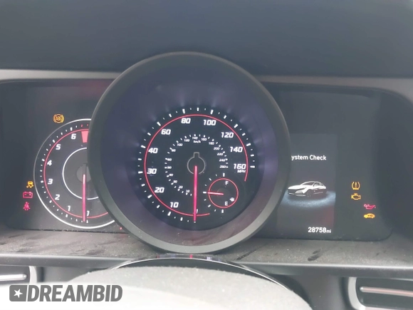 2023 Hyundai Elantra SEL with VIN 5NPLM4AG4PH102824, listed as a IAAI auction lot 41808745 with 28,758 mi miles and . Bid and sale history available at DreamBid. Image 7.