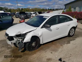 2015 Chevrolet Cruze LS with VIN 1G1PA5SH9F7173942, listed as a Copart auction lot 75904094 with 139,002 mi miles and Non Repairable. Bid and sale history available at DreamBid. Image 1.