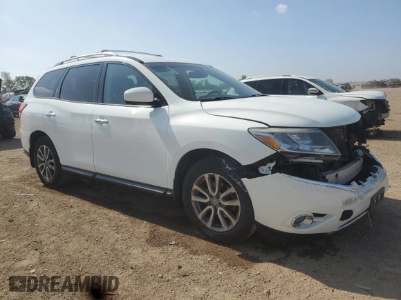 2015 Nissan Pathfinder SL z VIN 5N1AR2MMXFC673190, wystawiony jako Copart lot #60495415 z przebiegiem 101 072 mil mil oraz Szkoda całkowita • Salvage title. Historia ofert i sprzedaży dostępna na DreamBid. Obrazek 4.