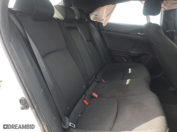 2017 Honda Civic Hatchback EX with VIN SHHFK7H56HU217674, listed as a Copart auction lot 45808955 with 127,184 mi miles and Salvage Title. Bid and sale history available at carsss.com. Image 10.