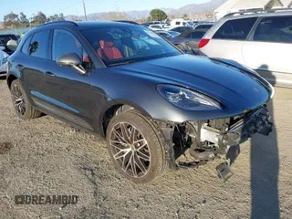 2024 Porsche Macan with VIN WP1AA2A54RLB06422, listed as a IAAI auction lot 41670259 with 14,774 mi miles and . Bid and sale history available at DreamBid. Image 1.